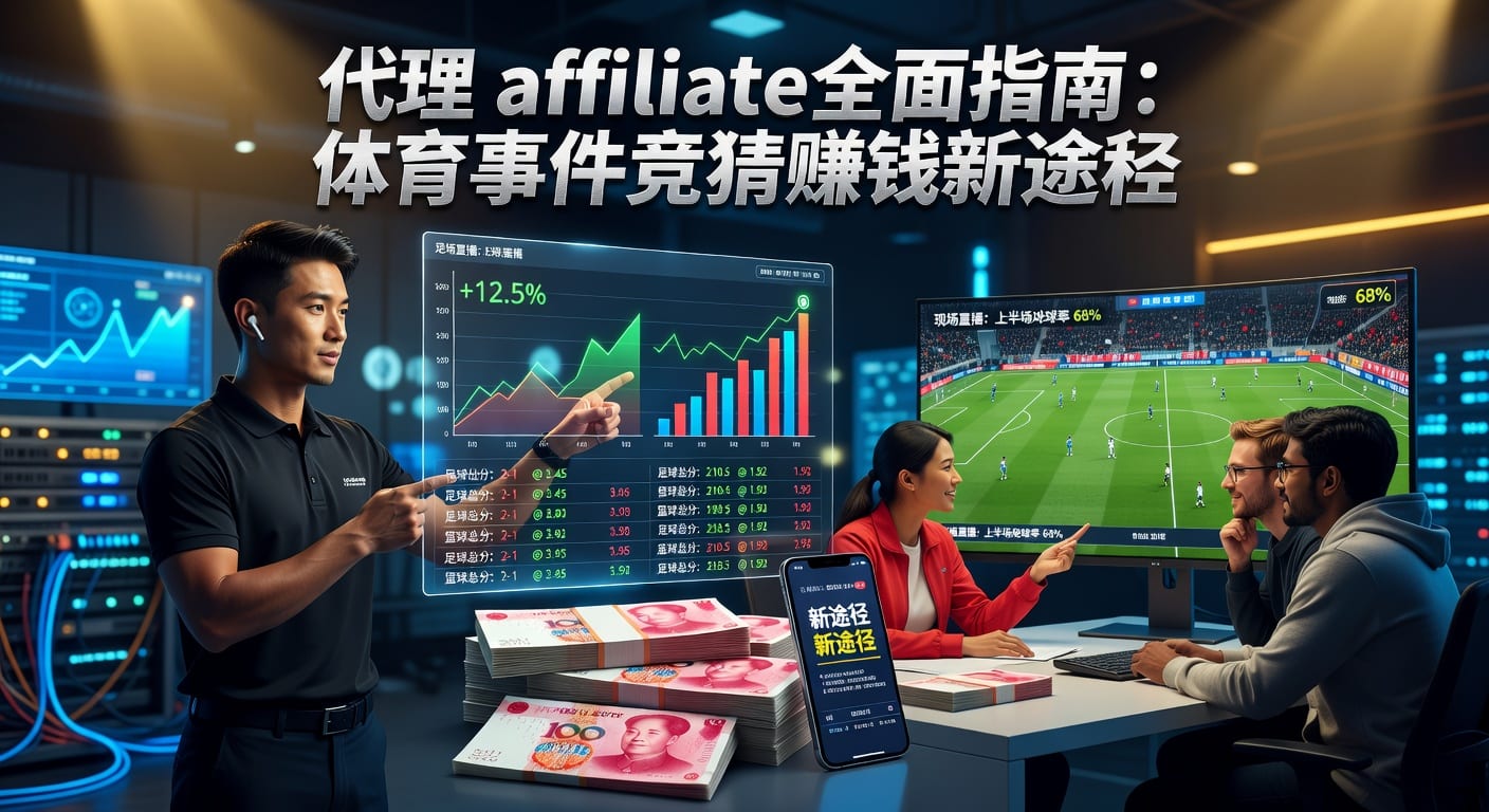 代理 affiliate：体育博彩新机遇分析，助你把握盈利点