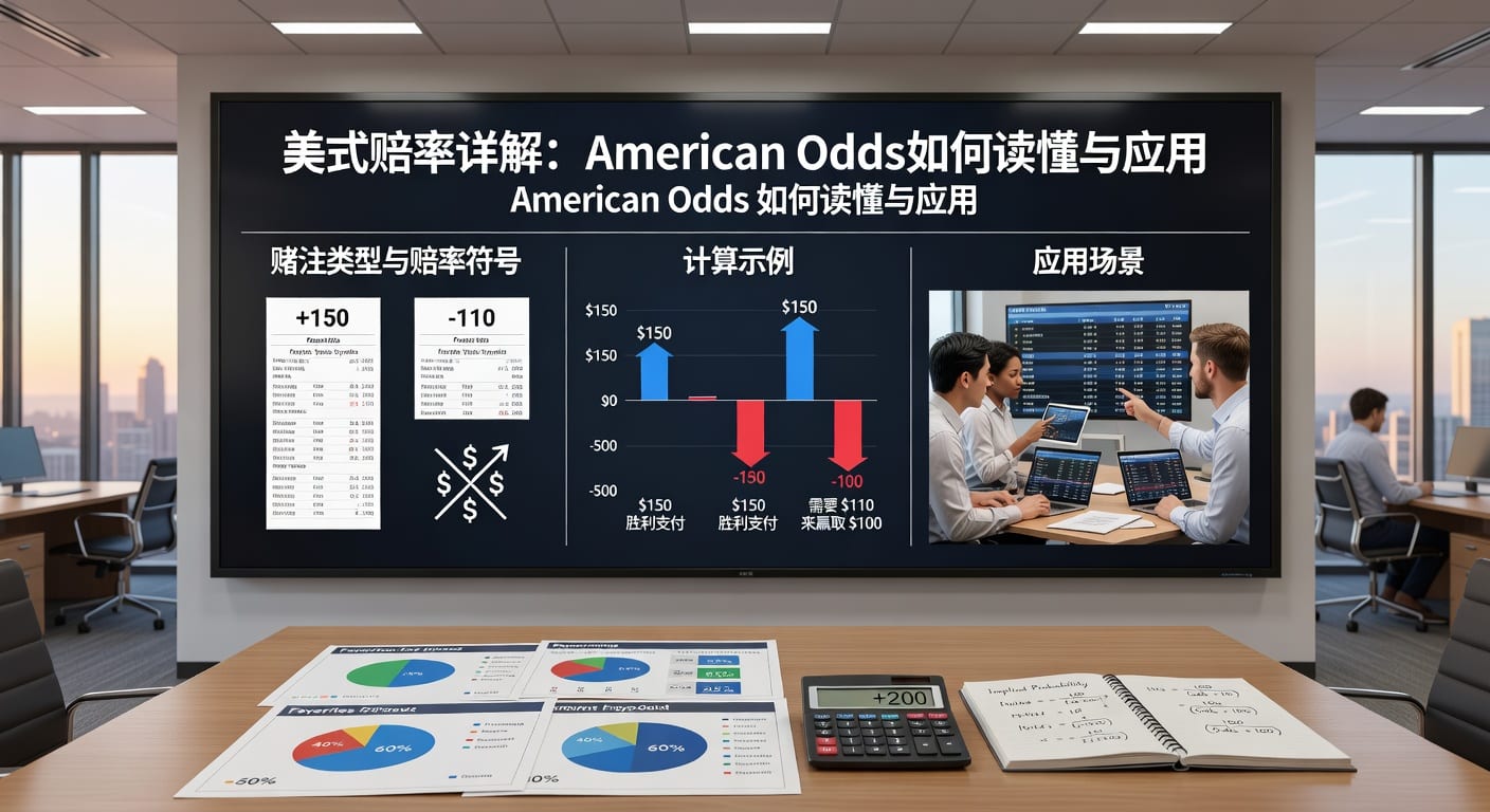 美式赔率 American Odds：体育博彩核心计算方式深度解析