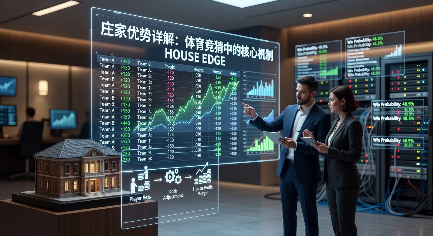 庄家优势 (House Edge) 深度解析：体育博彩玩家的必修课 (2026年)