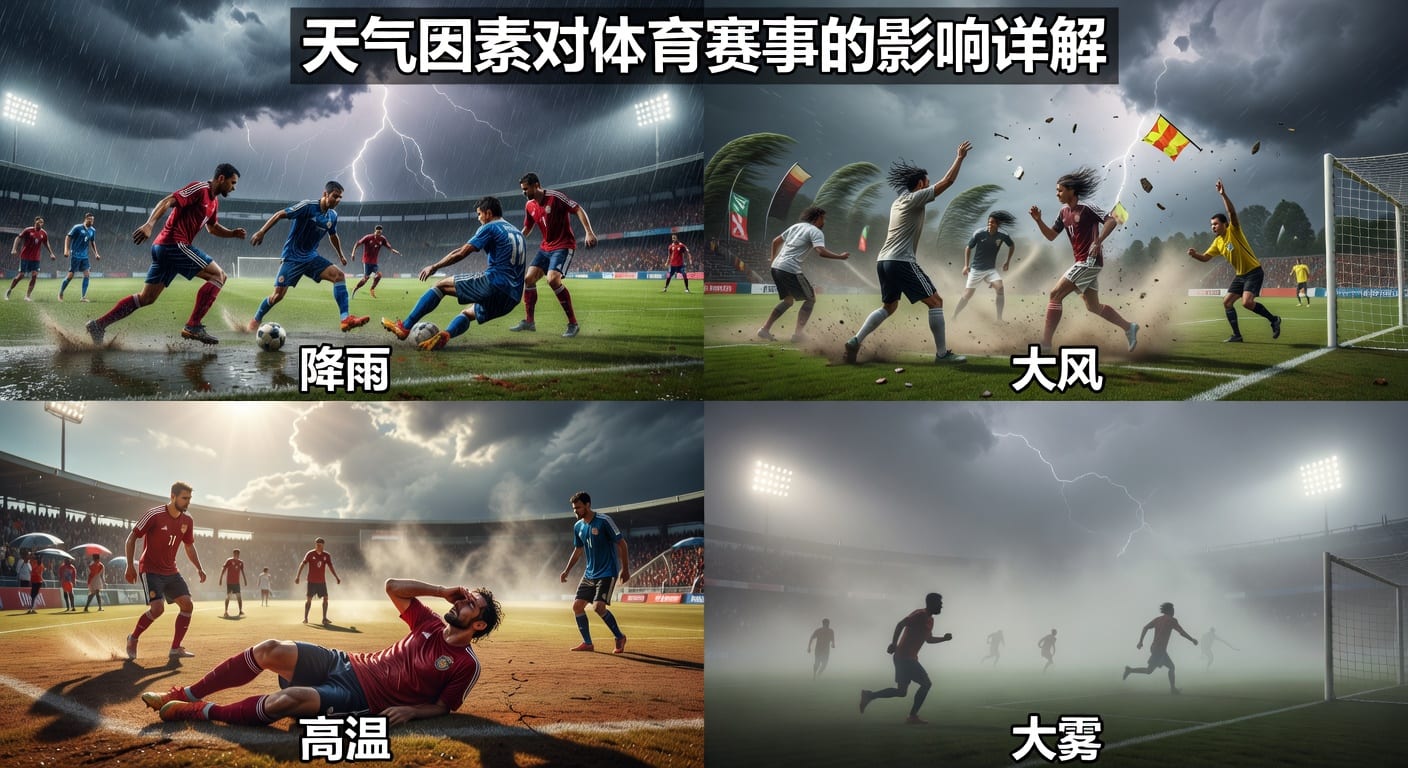 天气因素 Weather Factors：深度解析对体育赛事与博彩的影响