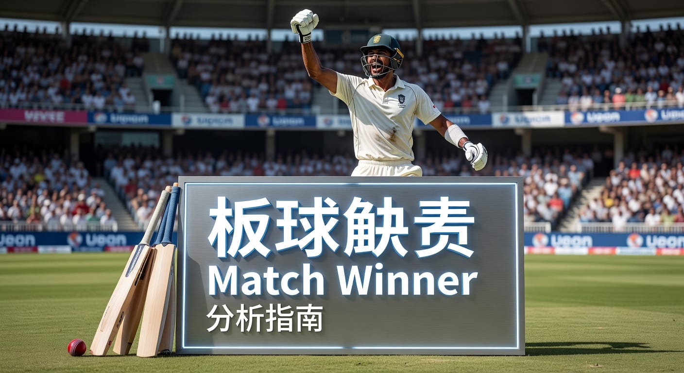 板球胜负 Match Winner：资深分析师教你洞悉赔率背后的玄机