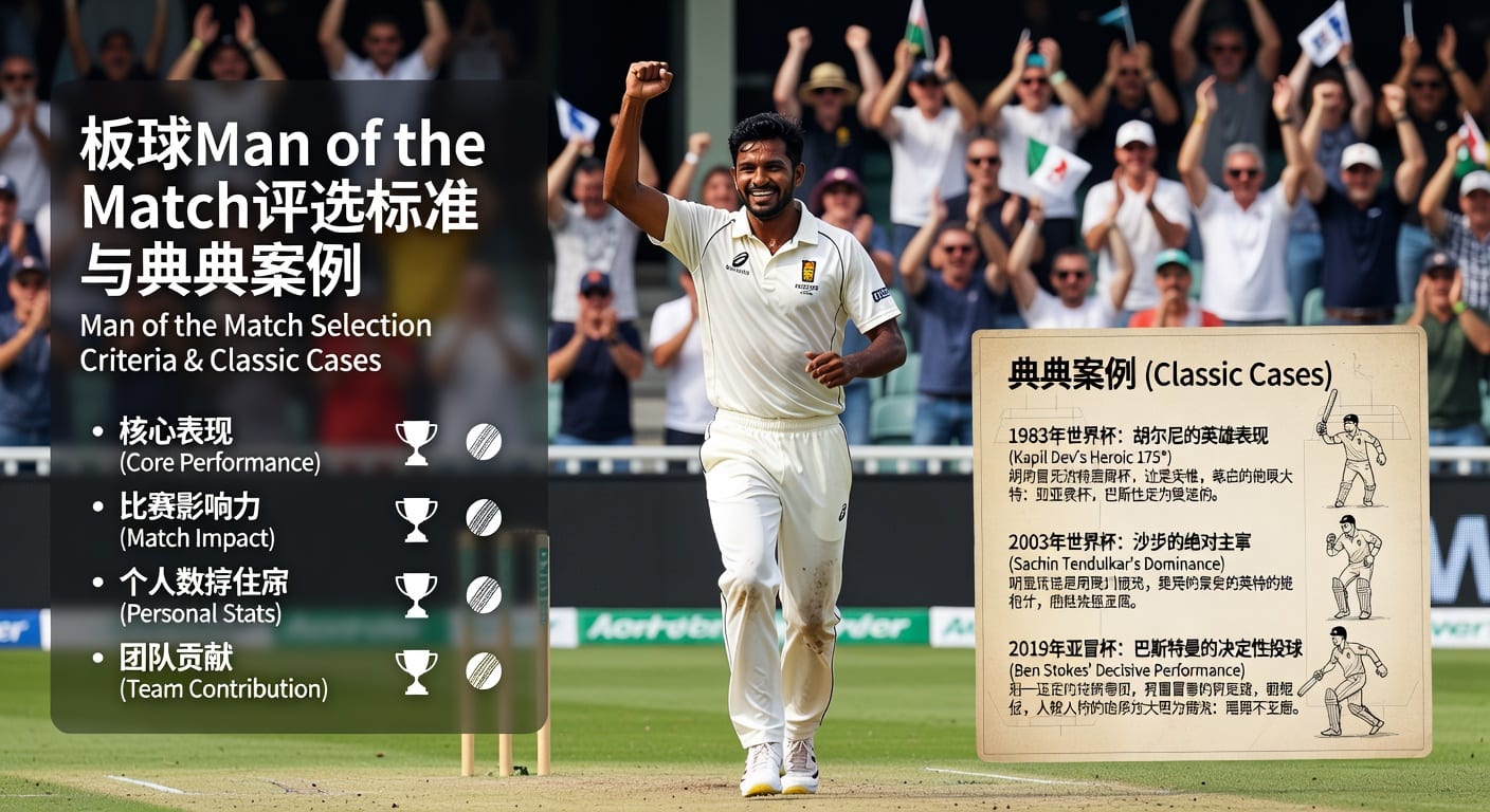 Man of the Match：2026年评选标准与博彩投注策略解析
