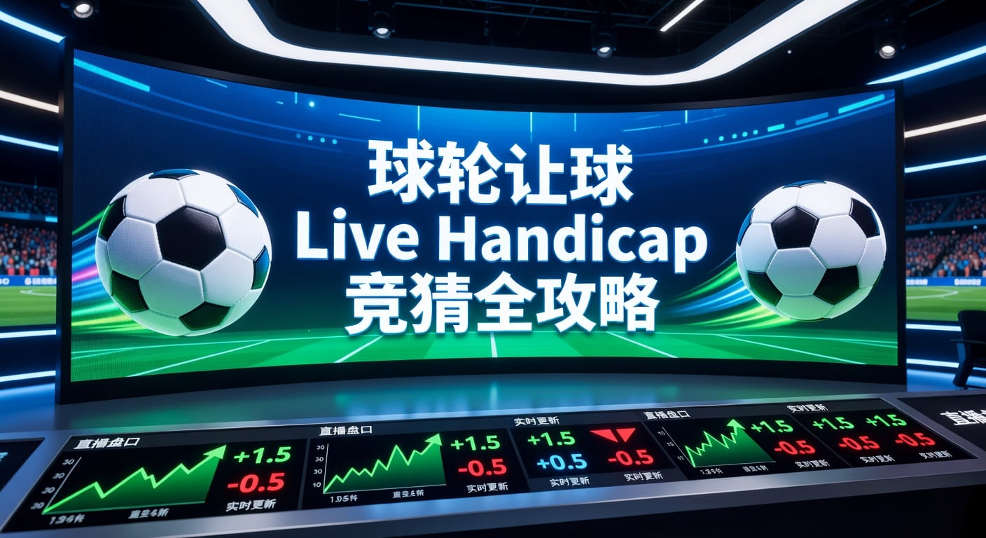 滚球让球 live handicap 实战判断要点