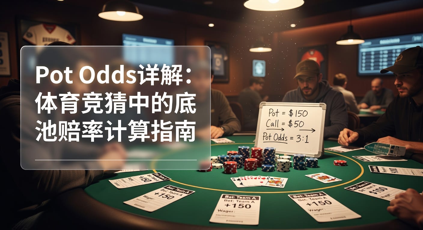 底池赔率 pot odds：实战计算与下注判断