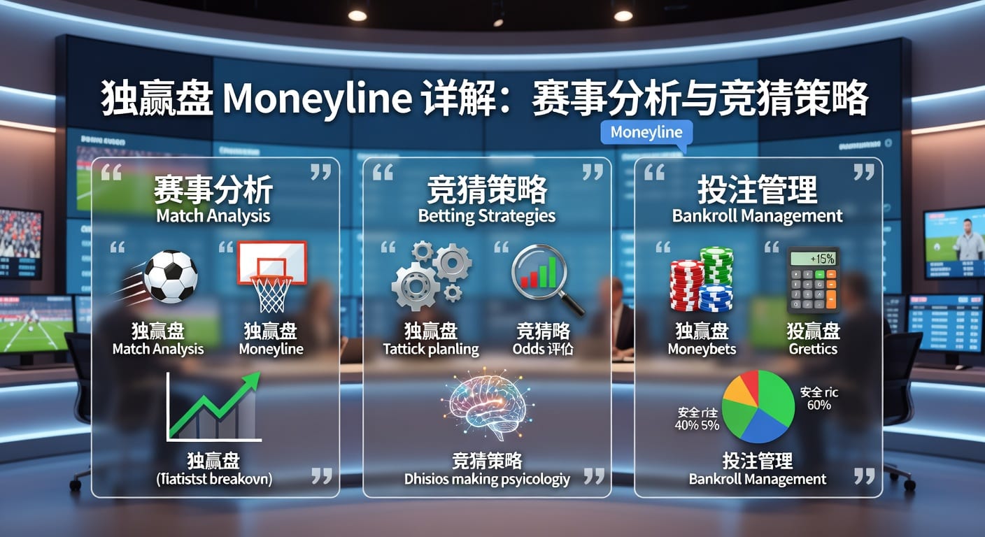 独赢盘 moneyline：单场胜负投注技巧与解读