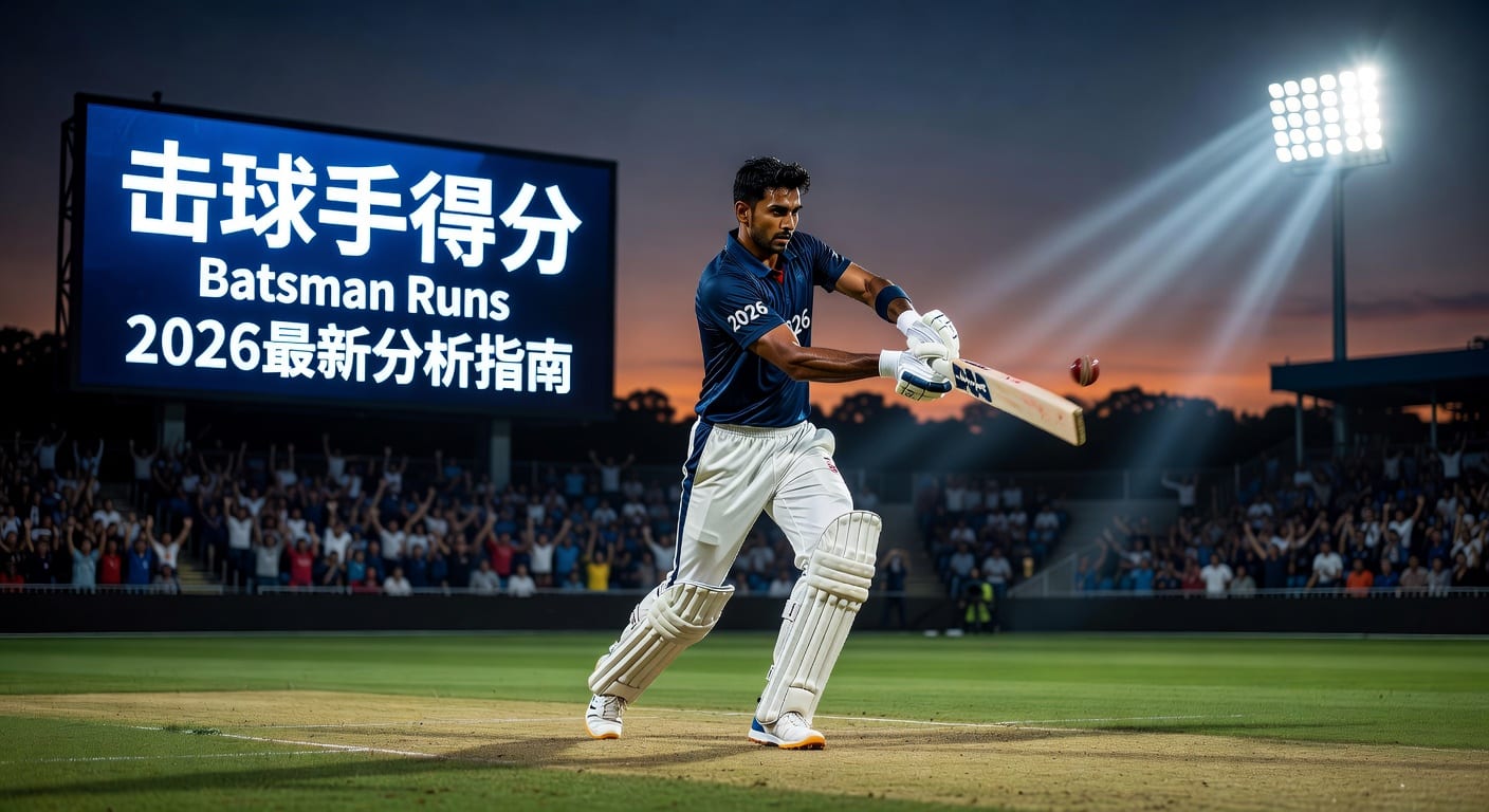 击球手得分 Batsman Runs：2026年数据解读与投注观察