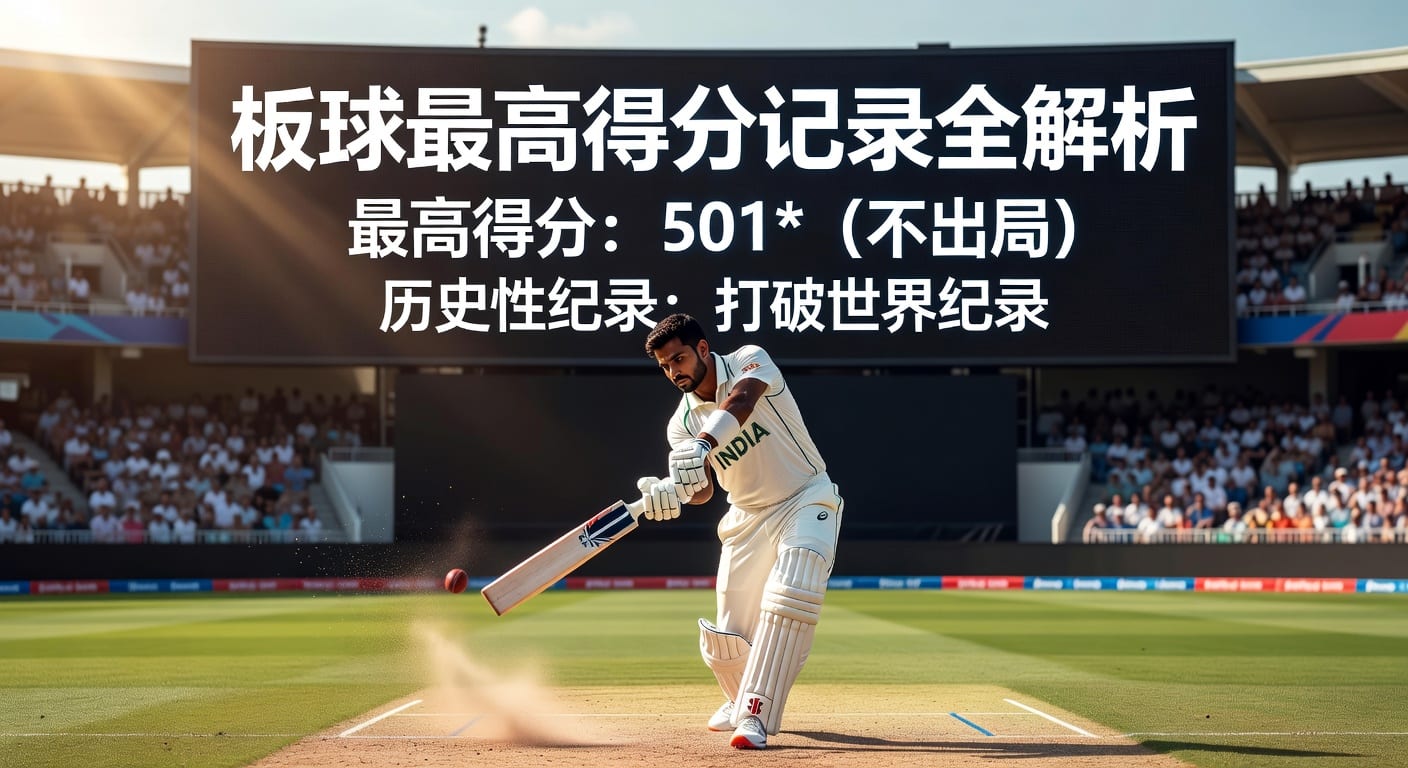 板球最高得分 Highest Score：2026年记录与解读